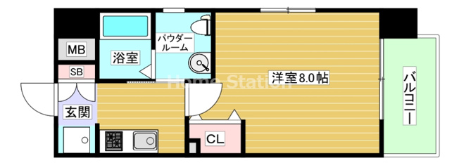 【間取り】 | ラナップスクエア福島Ⅱ