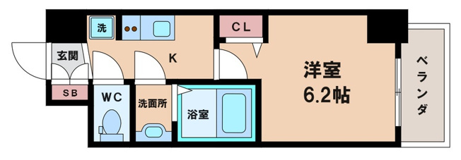 【間取り】 | スプランティッド天王寺DUE