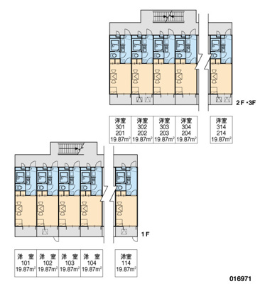 【区画図】 | レオパレスアルカディ