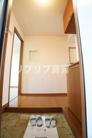 サキクサノ郷Ⅲの玄関