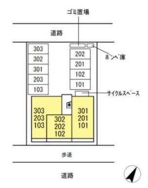 【区画図】 | サザンクロス  | 区画図です。