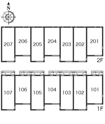 【区画図】 | 葵芳2号館