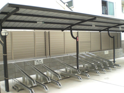 【駐車場】 | クレイノグランシーダ | 駐輪場
