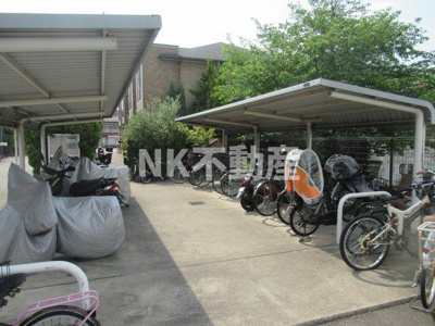 【その他共用部分】 | グランディール（東大阪）（新石切賃貸） | 駐輪場です