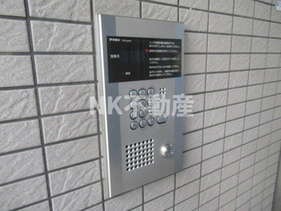 【セキュリティ】 | カーサリーヴァ（新石切賃貸） | オートロック付き