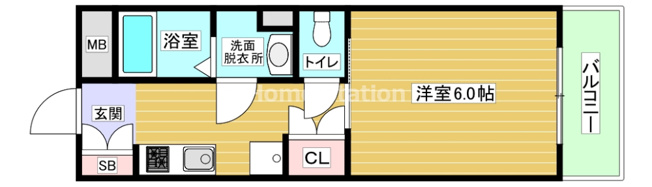 【間取り】 | グランパシフィック御幣島