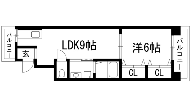 【間取り】 | 第二中村マンション