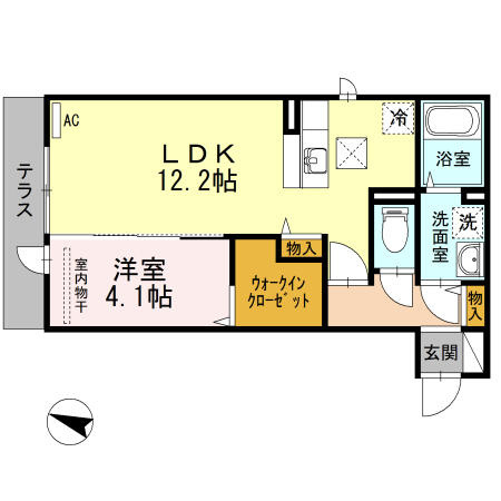 【間取り】 | Ｄ－ｒｏｏｍ空港南