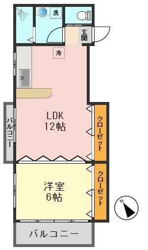 中村レジデンスの間取り