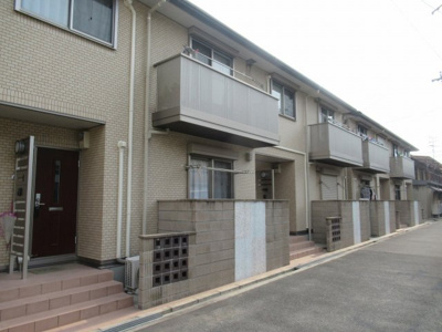 【外観】 | クレールコートB（鴻池新田賃貸） | 落ち着いた雰囲気の外観です