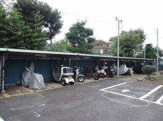 【その他共用部分】 | バイク置場です。