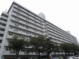 【外観】 | 総戸数１７３戸、１９７４年１２月築、自主管理につき管理費を安く抑えられます。