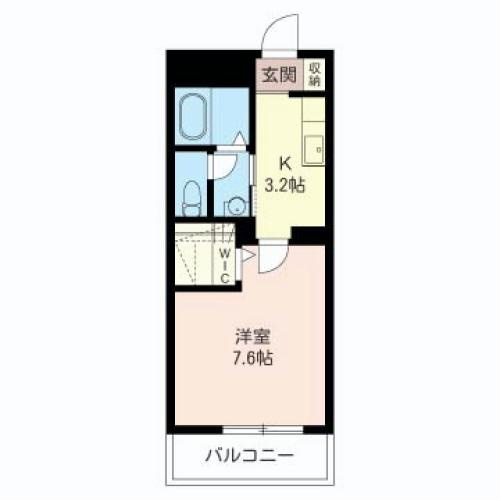 トラスティ本八幡の間取り
