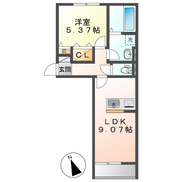 グランレーベンの間取り