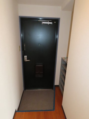ソレイユ田川の玄関