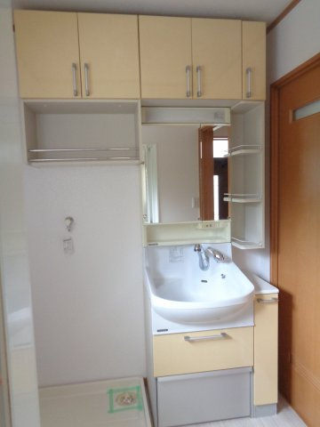 サンフィールドの独立洗面台