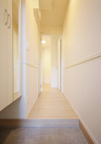 エスペランサ旭　D棟の玄関