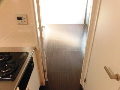 アークリード五条堀川の展望|キッチンから～
