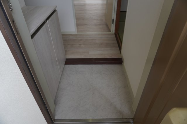 レジデンス内田橋の玄関