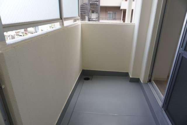レジデンス内田橋のバルコニー