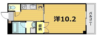 【間取り】 | エリーフラッツ京町