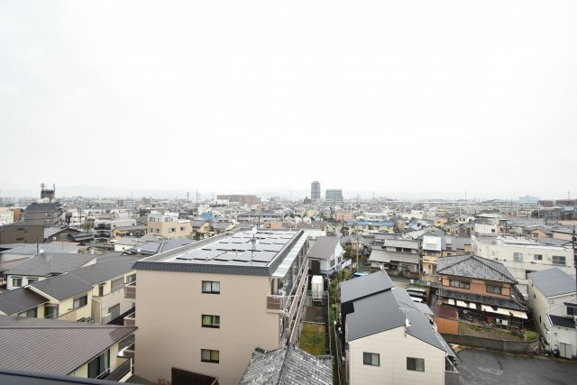 ウエスト東向日駅前の展望|眺望良好！