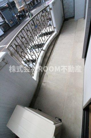 キルトスターのバルコニー|外からの目が気にならないバルコニーで洗濯物が干せます