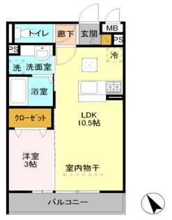ラ・フォンテの間取り