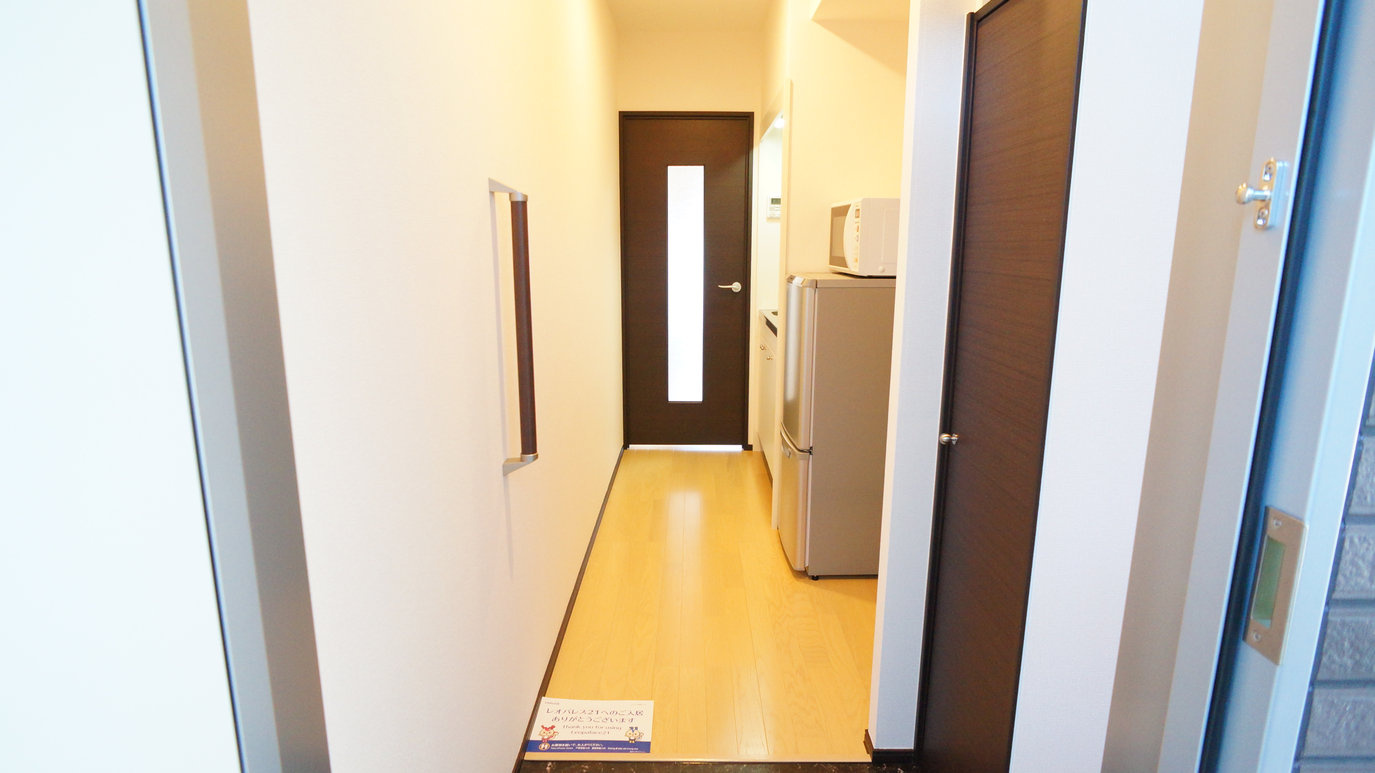 レオパレス大阪狭山IIの玄関