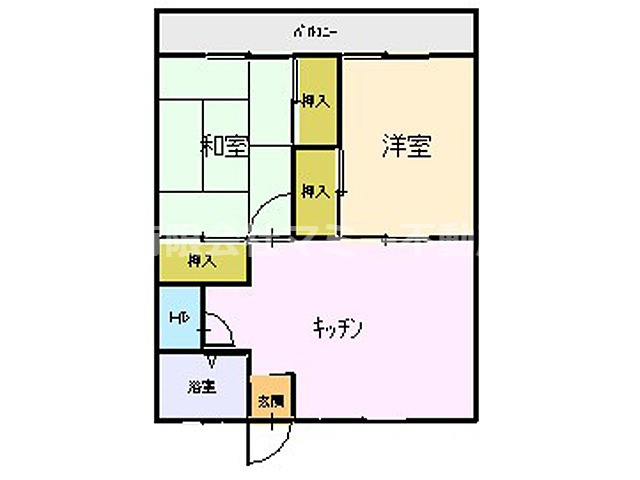 【間取り】 | 鵜の森2丁目マンションT