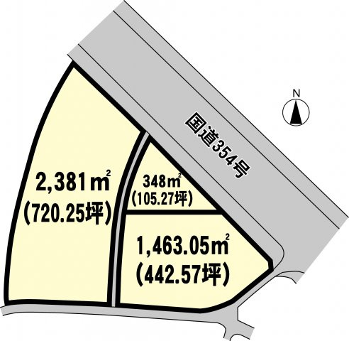 【区画図】 | 木田余貸地