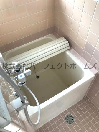 清水ハイツの浴室|お風呂で日々の疲れを落としましょう
