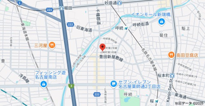 【地図】 | ハーモニーテラス呼続Ⅲ