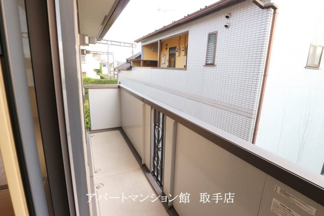 パサージュＣ棟のバルコニー