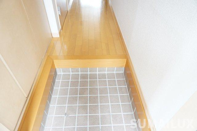 菊池郡菊陽町大字津久礼のアパートの玄関