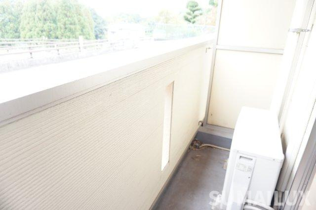 菊池郡菊陽町大字津久礼のアパートのバルコニー