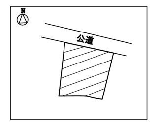 【土地図】 | 諏訪市上諏訪　売地