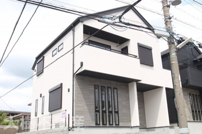 【外観】 | 海老名市国分寺台1丁目　新築戸建て　全1棟　【仲介手数料無料】 | □■当社なら諸費用を最大限削減できます■□