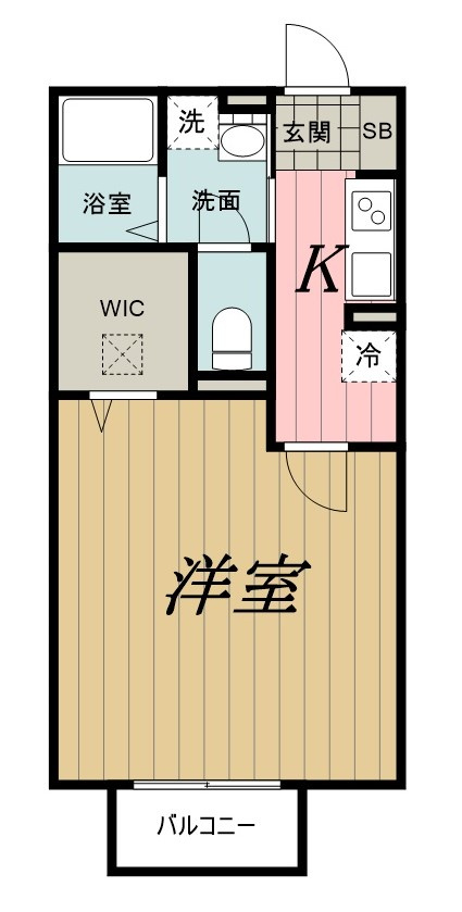 プランドールの間取り