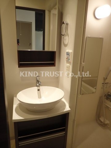 プライマル大阪天満宮の洗面所|使いやすい洗面所です