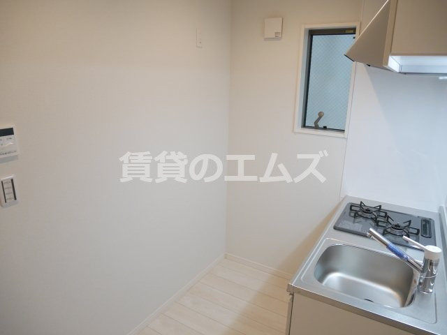 【キッチン】 | メゾンクレール南福岡 | メゾンクレール南福岡の冷蔵庫置き場