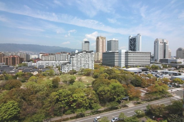 RICウエストコート7番街　3番館の展望|北側バルコニーからの眺望です