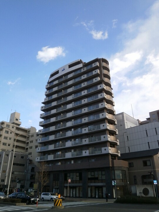ローレル・トアスクエアの外観|外観は落ち着いています