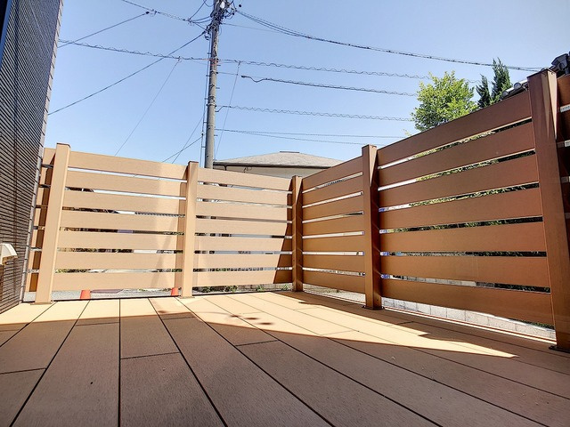 ユニキューブ武豊のバルコニー