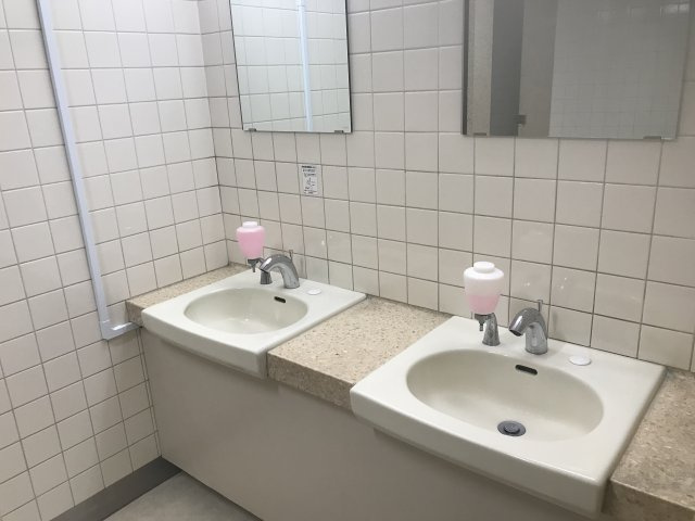 アクサ小伝馬町ビルの洗面所