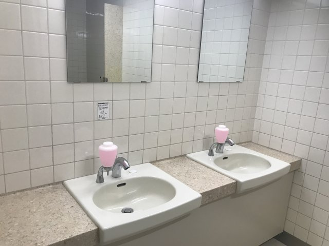 アクサ小伝馬町ビルの洗面所