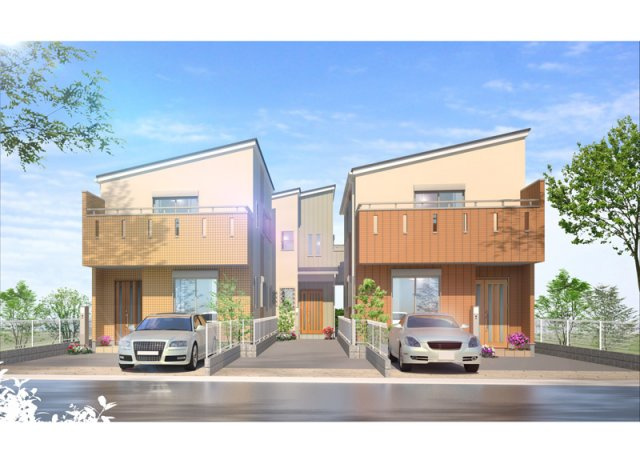 グラッド・タウン三箇３丁目の外観|■外観のデザインは、お客様にてデザイン可能ですよ♪♪