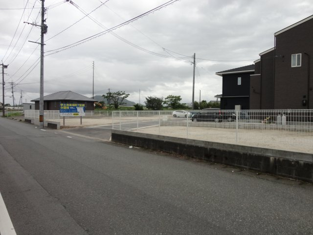 宇土市走潟町分譲地の外観|北西側、市道より撮影