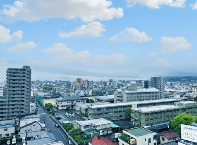 【展望】 | ディアメゾン観音本町リアーレ | ディアメゾン観音本町リアーレ　
高層階で眺望良好です