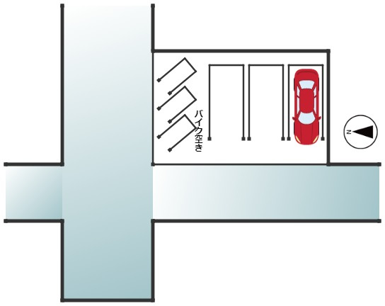 【区画図】 | 嶋田商店御器所4丁目駐車場（駐車場） | 駐車場の区画図です
